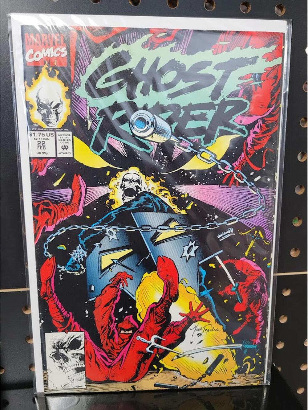Ghost Rider #22 published by Marvel Comics in February 1992